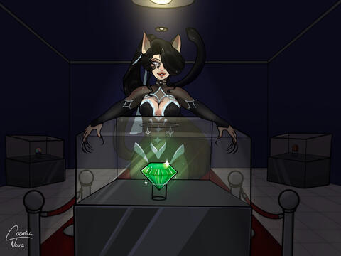 Felle Noire (Wildward Fanart)